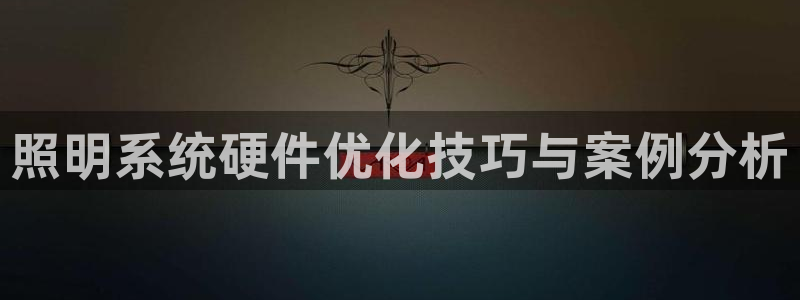 千亿国际内蒙圣懿团队成员名单：照明系统硬件优化技巧与案例分析