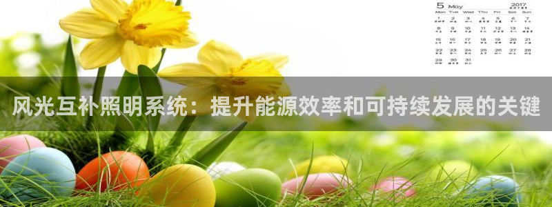 千亿国际平台怎么样可靠吗:风光互补照明系统:提升能源效率和可持续发展的关键